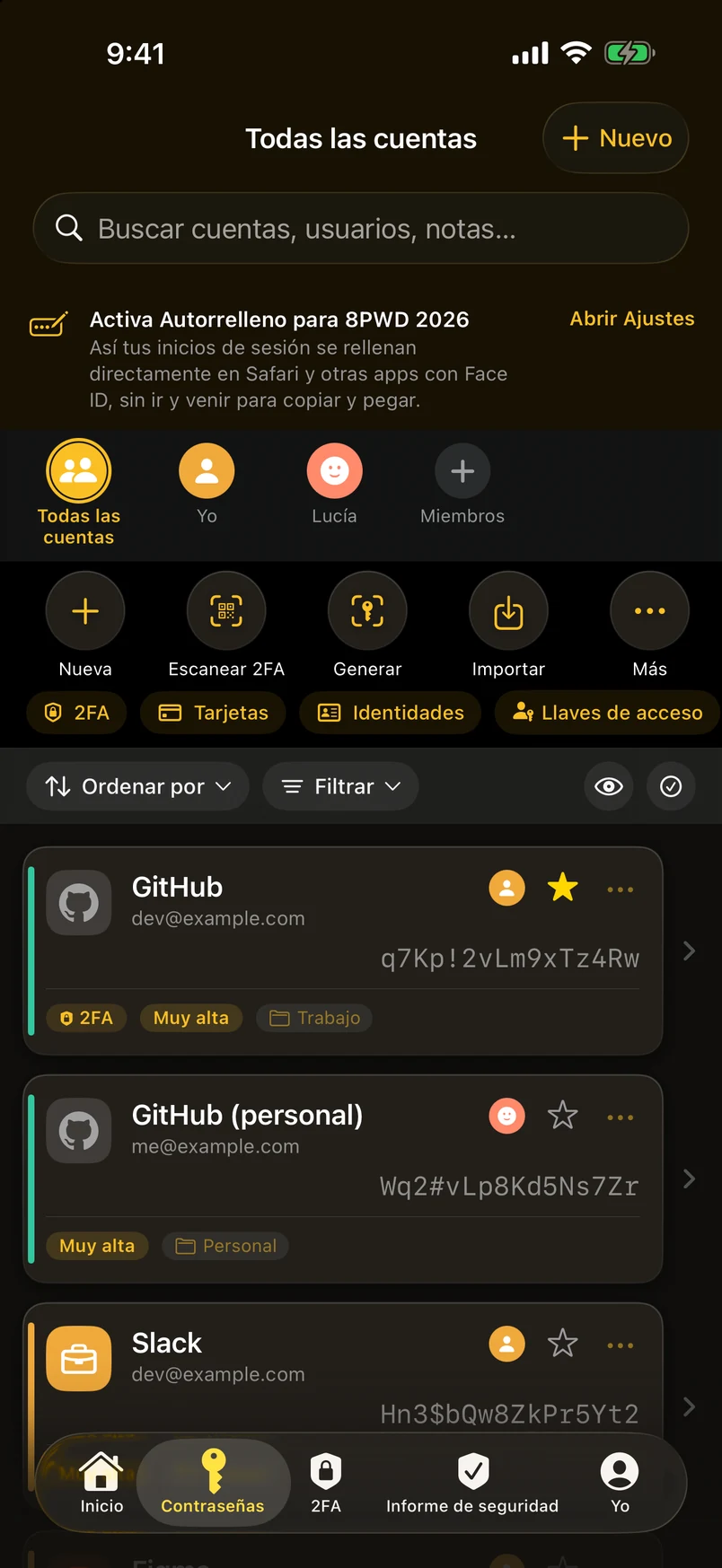Configuración inicial