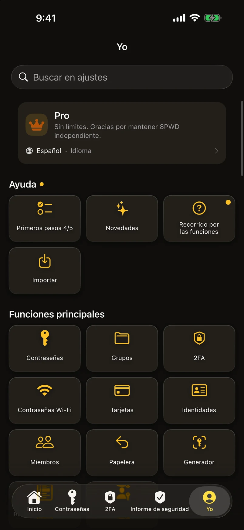 Ajustes que conviene conocer