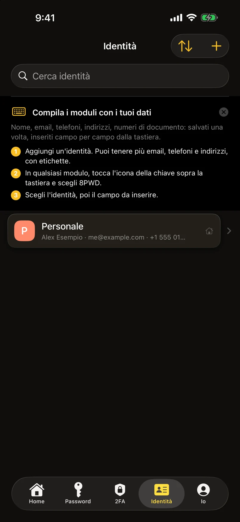 Identità