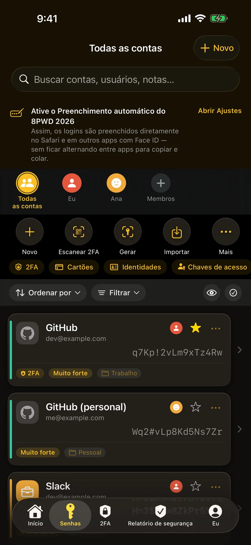 Configurando