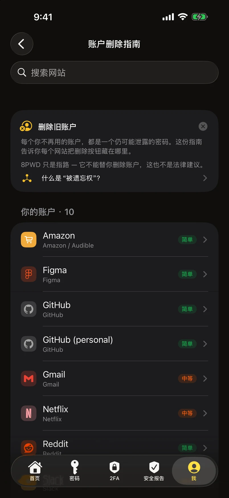 账户删除指南：2,100 多个网站把按钮藏在哪里