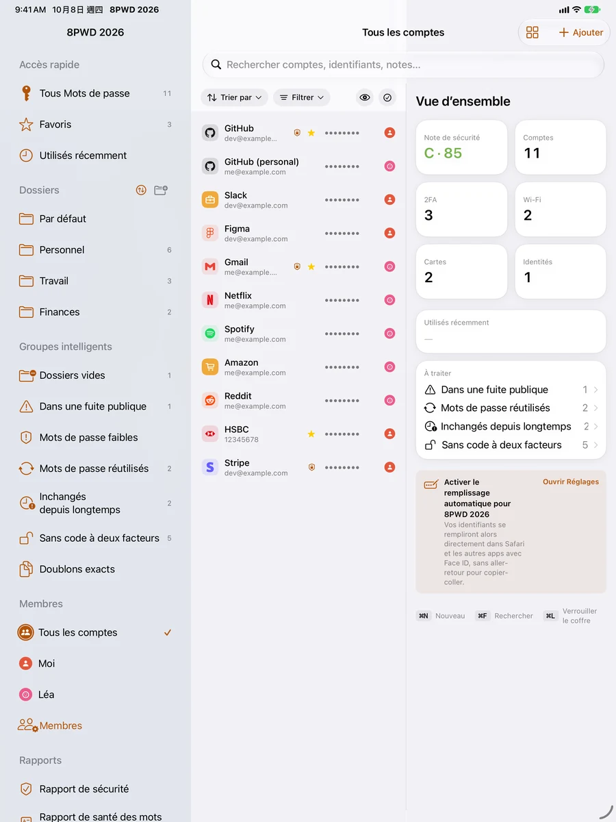 iPad : l’onglet Accueil