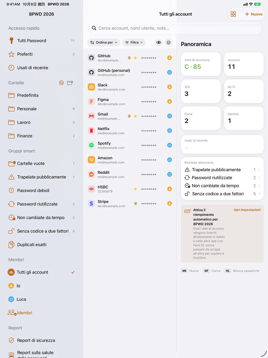 iPad: il pannello Home