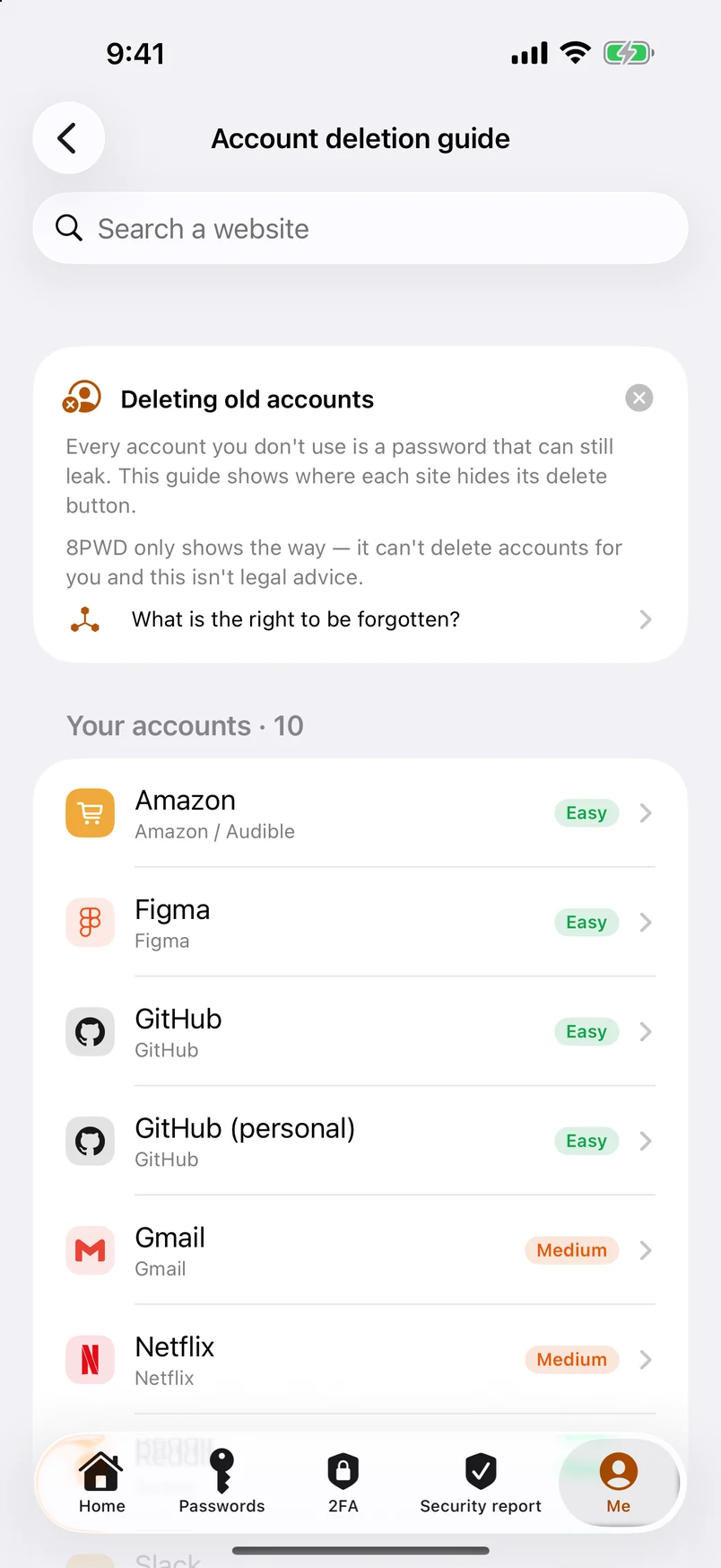 Account deletion guide: where 2,100+ sites hide the button