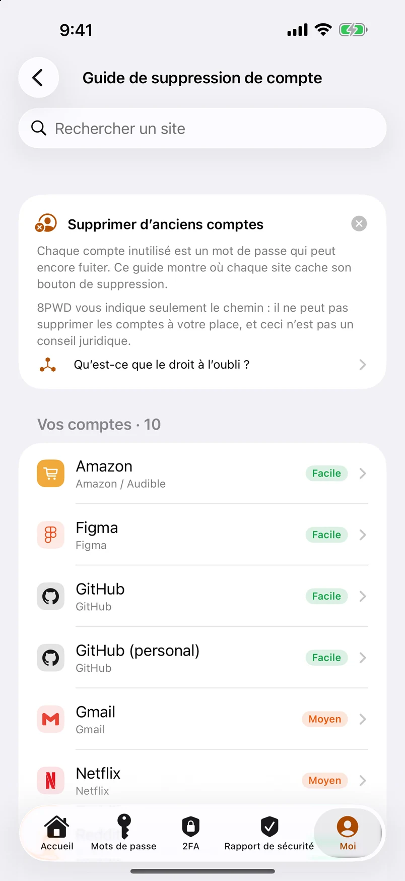 Guide de suppression de compte : où 2 100+ sites cachent le bouton