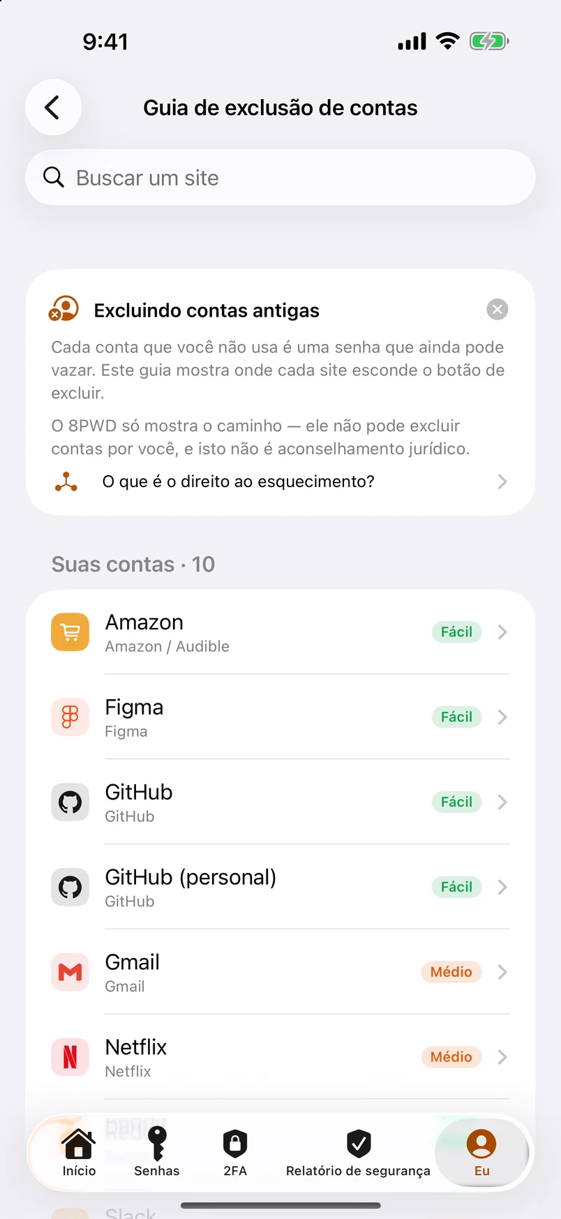 Guia de exclusão de contas: onde 2.100+ sites escondem o botão
