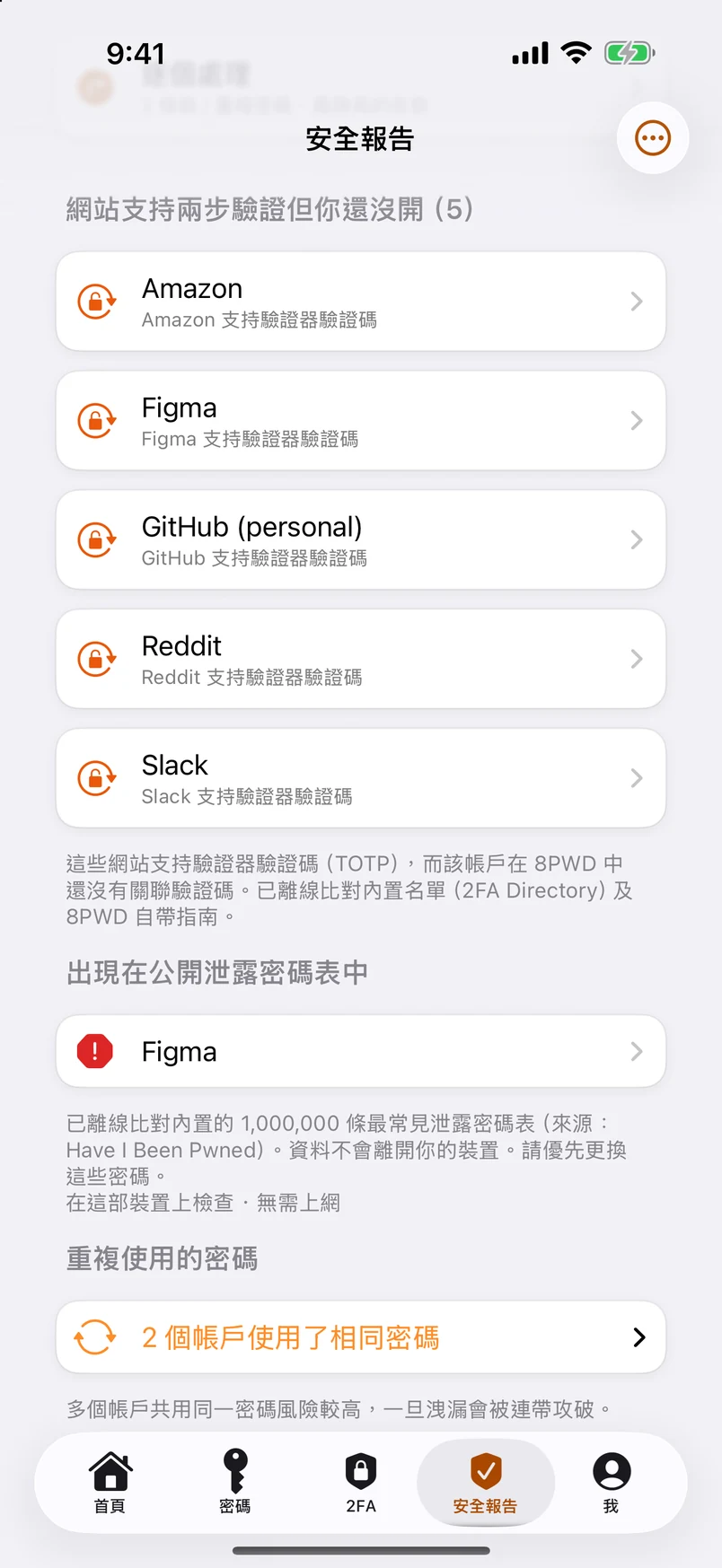 外洩密碼，對照一百萬條檢查 —— 離線